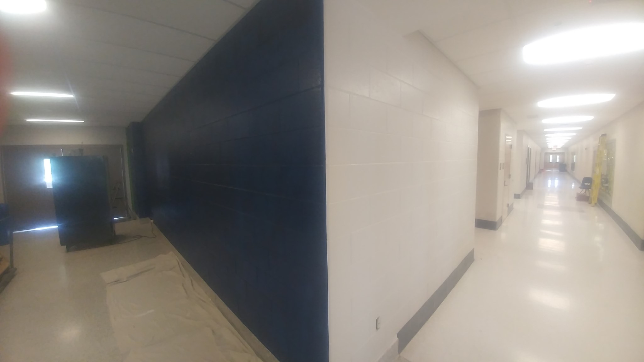 Interior commercial painting